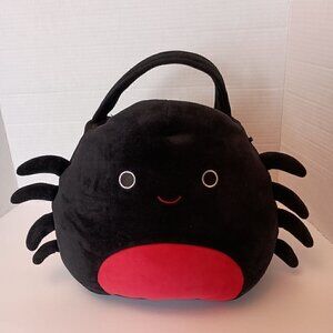 Bella Spider Plush Squishmallow, Halloween Treat Bag/Bucket 10"